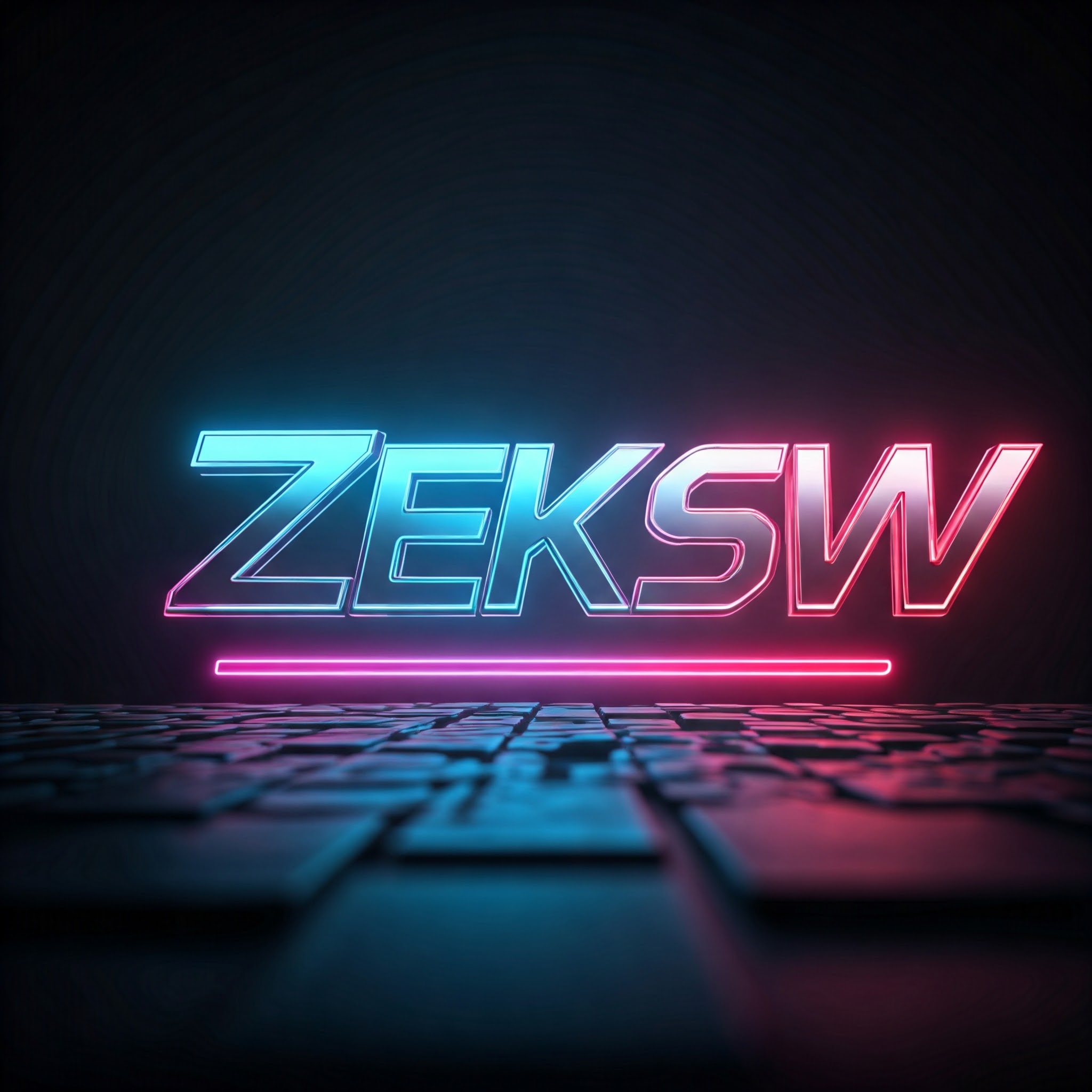 ZEKSW Neon Logo